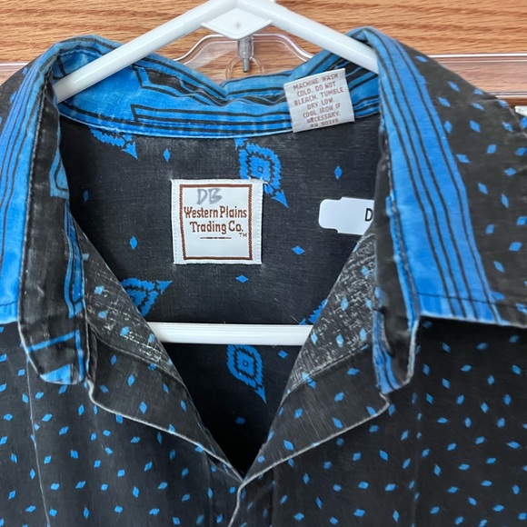 Vintage Western plains trading co Western shirt - Picture 2 of 5